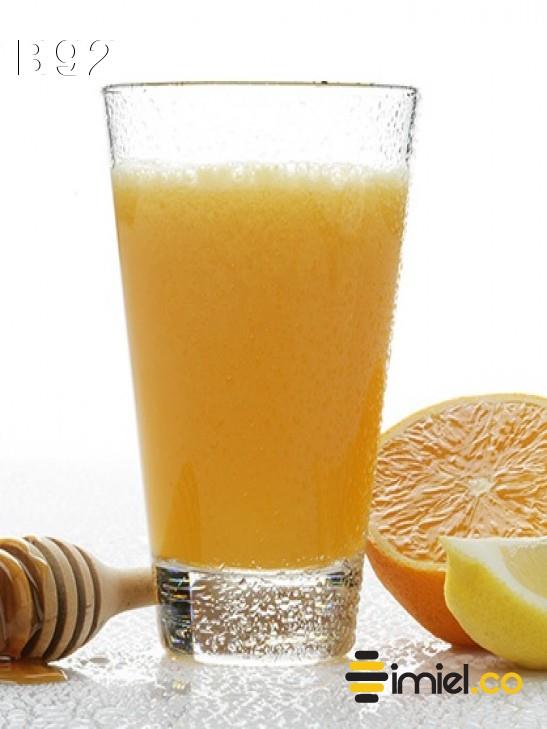 Jugo: naranja - limón -aloe vera - miel